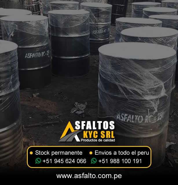 venta de asfalto rc 250